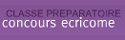 CONCOURS ECRICOME