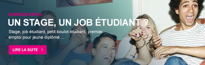 trouver un stage, une emploi ou un job étudiant