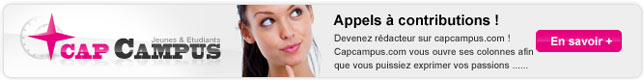 devenez rédacteur sur capcampus.com