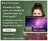 Jusqu'à 10% de remise sur les produits Apple pour les étudiants