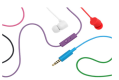 Des écouteurs intra-auriculaires tout en couleur