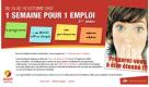 1 Semaine pour 1 Emploi » du 15 au 19 octobre 2007