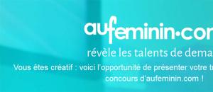 aufeminin.com lance un concours webdesign afin de révéler les talents de demain