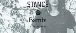 Les chaussettes BGLAM de BAMBI