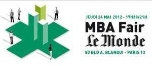 Le Monde organise la 2e édition du  Salon MBA FAIR le jeudi 24 mai 2012