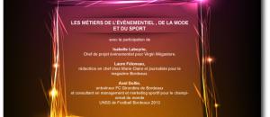 Evenementiel, Mode, Sport : 3 conférences à Isefac Bachelor Bordeaux