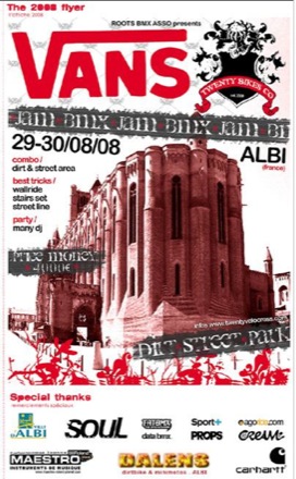 L'évènement BMX à ALbi : la Twenty Jam !