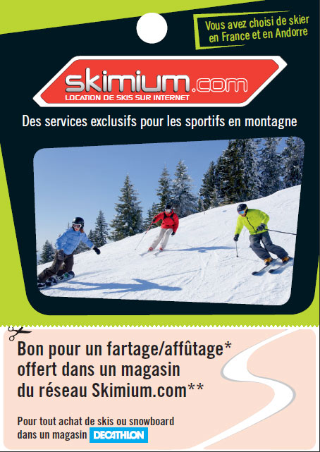 Skimium : Bon plan pour la location de skis sur Internet