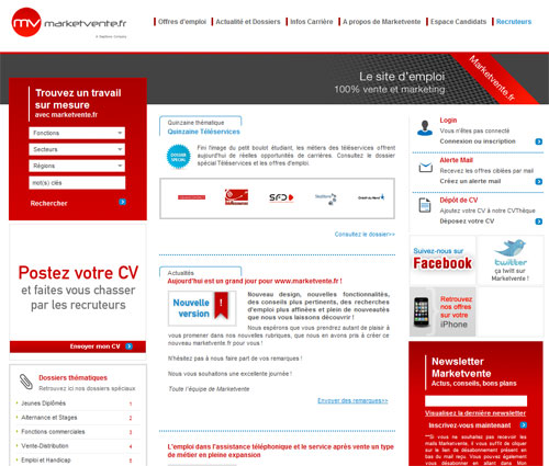 Tout change pour les candidats d'Admincompta, Jobtech et Marketvente
