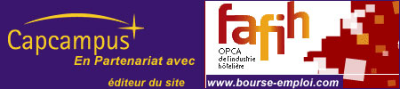 Visitez le site http://www.bourse-emploi.com. portail d'information de la Fafih, OPCA de l’Industrie Hôtelière et des activités connexes