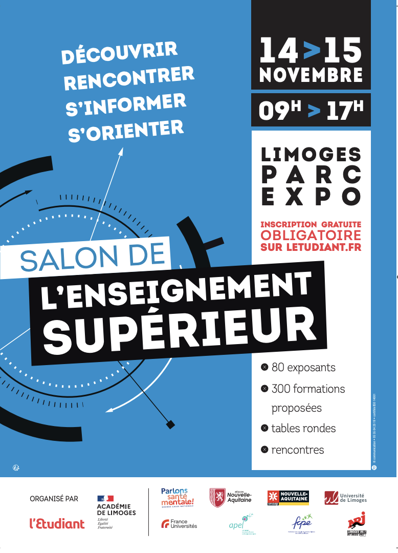 : Salon de l'enseignement supérieur limoges