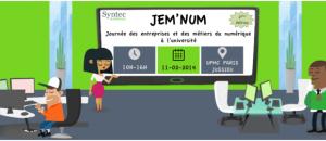 JEM'NUM  : « Journée des entreprises et des métiers du numérique »