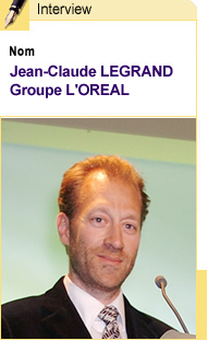 Interview de JC Legrand, directeur international du recrutement du Groupe l'Oréal.