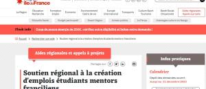 La Région Île-de-France va créer 900 emplois étudiants mentors dans les 16 universités franciliennes
