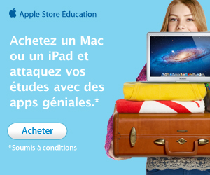 Une nouvelle promotion «Vive la rentrée» pour Mac et iPad destinée aux étudiants