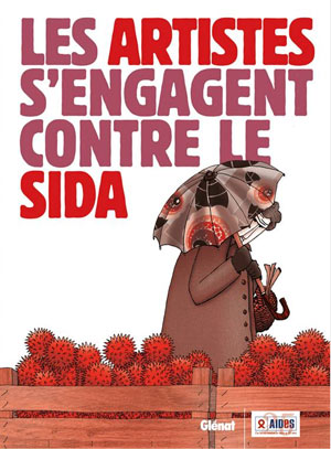 Les artistes s'engagent contre le sida aux éditions Glenat