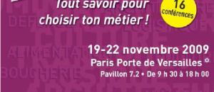 L'aventure des métiers au salon de l'étudiant du 19 au 22 Novembre 2009 