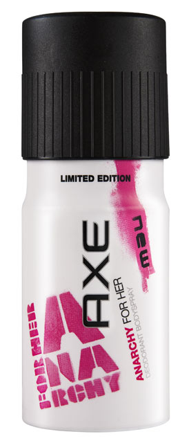 AXE "ANARCHY POUR ELLE" ! Fonce sur la page "Effet Axe" sur Facebook