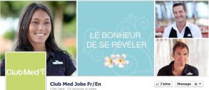 Le Club Med recrute également sur Facebook