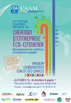 3ème Edition du concours national de création d´entreprise éco-citoyenne