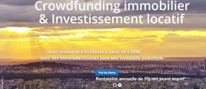 Homunity : quand le crowdfunding et investissement immobilier font bon ménage!