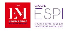 Formation domaine immobilier ; L'EM Normandie et le Groupe ESPI s'associent