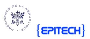 La Présidence de la République et l'école EPITECH dévoilent leur partenariat à l'occasion de la finale d'un hackathon national en IA dédié à l'optimisation de la stratégie vaccinale