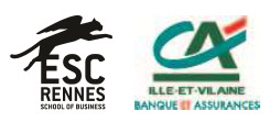 Un partenariat renforcé entre le Crédit Agricole d'Ille-et-Vilaine et l'ESC Rennes