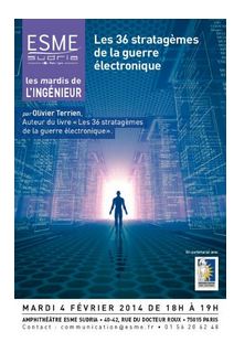 Les Mardis de l'ingénieur de l'ESME Sudria  « Les 36 stratagèmes de la guerre électronique »