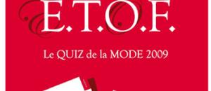 Le QUIZ de la MODE 2009