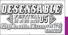  alt="9ème édition du festival Désensablé les 19 et 20 août"