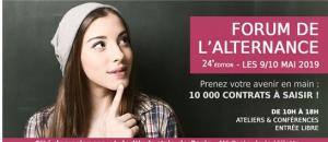 FORUM DE l'ALTERNANCE : 10 000 contrats à saisir !