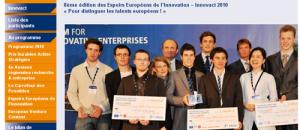 Palmarès 2010 des Espoirs Européens de l'Innovation