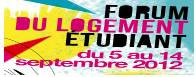 Forum du logement étudiant organisé par le CROUS de Paris du 5 au 14 septembre 2012