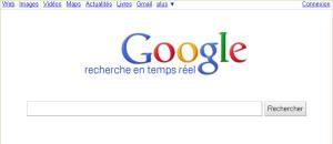 Google propose la recherche en temps réel