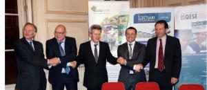 Double compétence : signature d'un partenariat IAE Lyon - ESQESE - ISARA Lyon