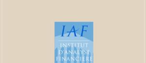 Création de l'Institut d'Analyse Financière