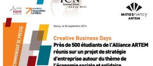 ICN Business School : 2ème édition des Creative Business Days