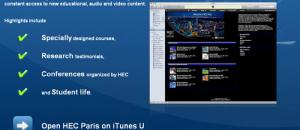 HEC partage ses savoirs sur iTunes U