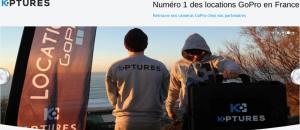 Kptures propose les caméras GoPro en location