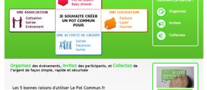 Lepotcommun.fr : Pratique pour les étudiants et les associations étudiantes pour financer un événement, une soirée