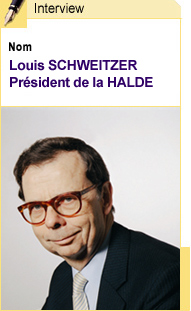 Interview de Louis SCHWEITZER, Président de la HALDE
