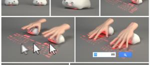 Lumiquitous : Une souris qui joue aussi le rôle d'un clavier !