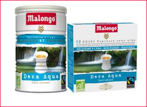 Malongo innove et présente  DECA AQUA  