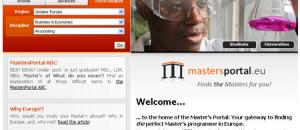 Masterportal.eu, un super site recensant tous les masters en Europe