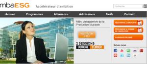 MBA ESG : Lancement du MBA Production Musicale