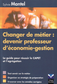 Changer de métier : devenir professeur d'économie-gestion