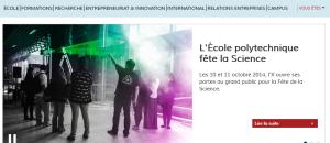 L'École polytechnique dévoile son nouveau site web