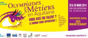 Ouverture des inscriptions aux Olympiades des Métiers en Aquitaine :