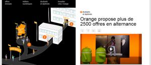 France Télécom-Orange va recruter 4 000 personnes en CDI en France dans les trois prochaines années (2013-2015)